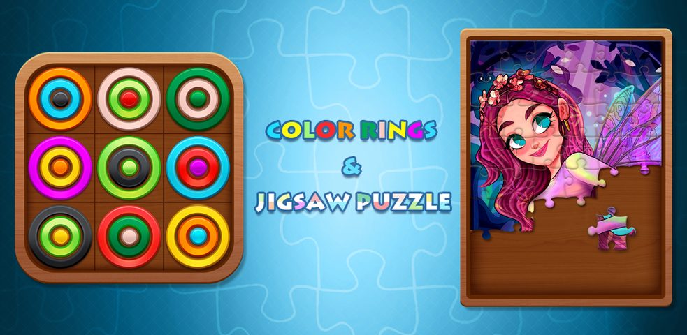 Screenshot 12: Color Rings : Jigsaw Puzzle