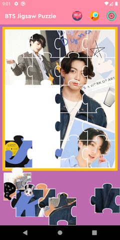 Screenshot 4: BTS Jigsaw Puzzle Game