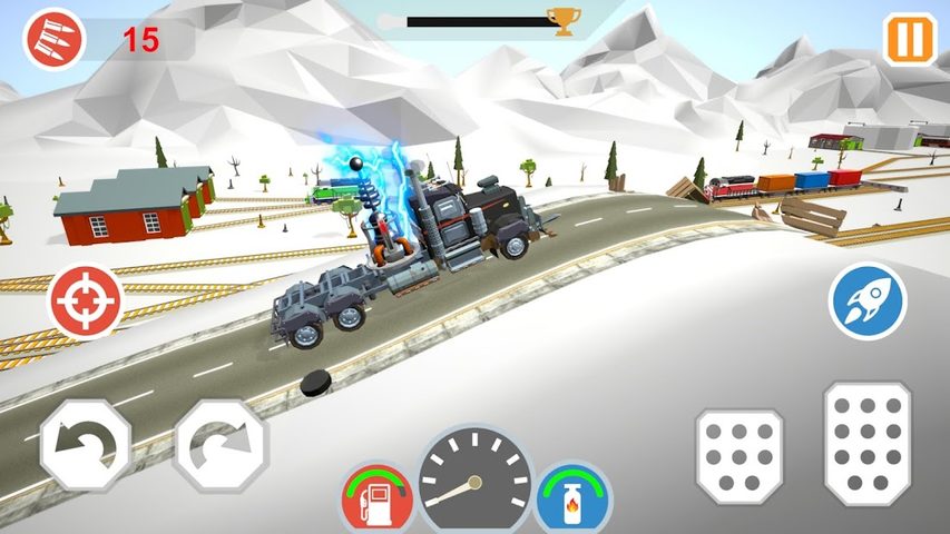 Screenshot 1: Zombie Crush Driver: Survive the apocalypse