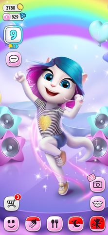 Screenshot 1: My Talking Angela 4+