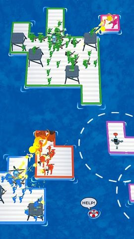 Screenshot 5: War of Rafts: Crazy Sea Battle