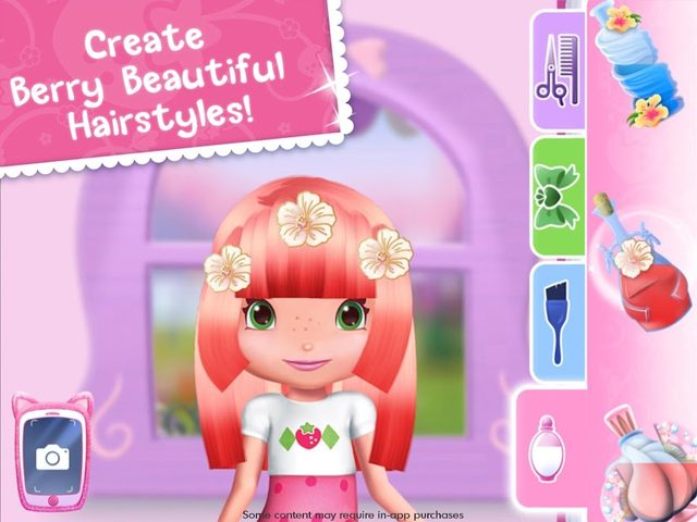 Screenshot 7: Strawberry Shortcake Holiday Hair