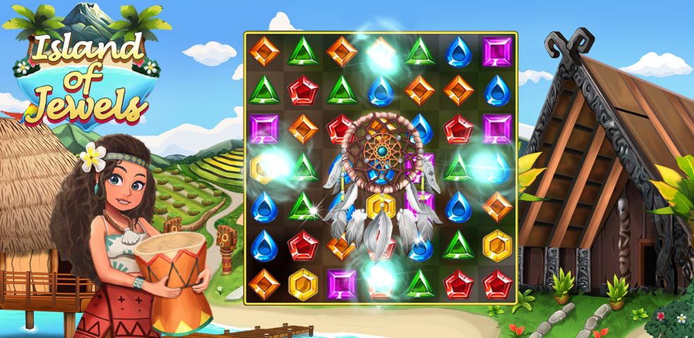 Screenshot 9: Island of Jewels: Aloha ! Match3 puzzle
