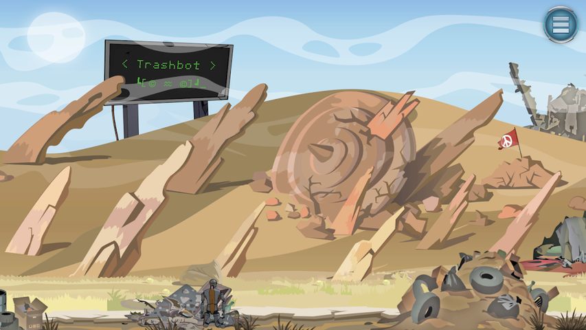 Screenshot 1: Trashbot: Combat Robots Constructor