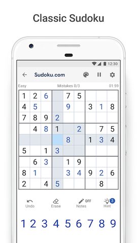 Screenshot 1: Sudoku.com - сlassic sudoku