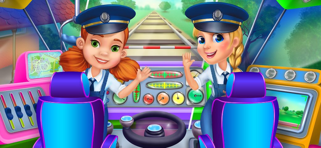 Screenshot 1: Super Fun Trains - All Aboard 4+