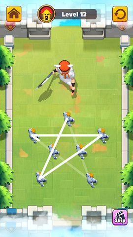Screenshot 4: Hero One Line - Merge Puzzle