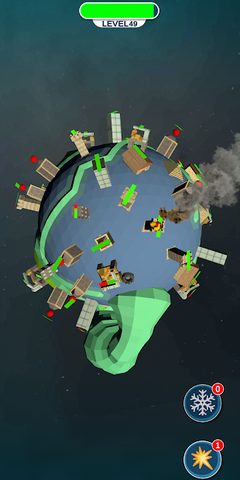 Screenshot 2: Planets And Meteors
