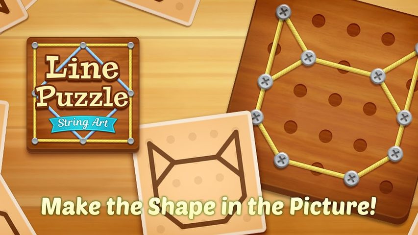 Screenshot 3: Line Puzzle: String Art