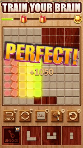 Screenshot 2: Wood Block Puzzle Plus