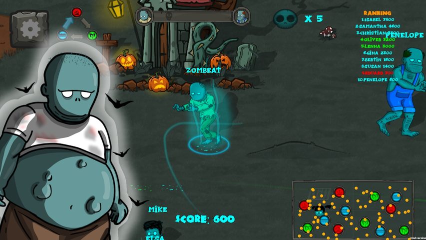 Screenshot 24: Zombeat.io - io games zombie
