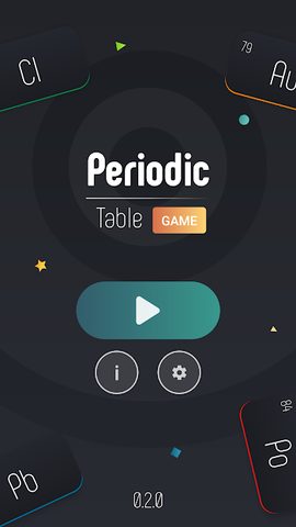 Screenshot 1: Periodic Table - Game