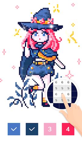 Screenshot 12: Color by Pixel - Pixel Number