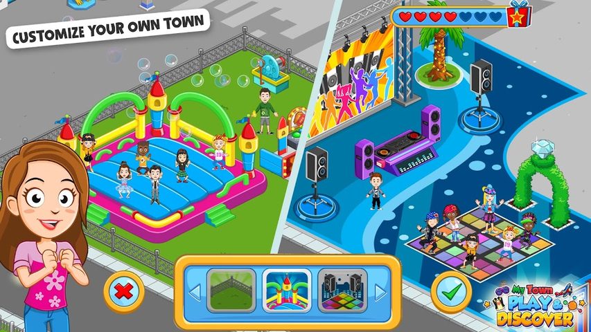 Screenshot 2: My Town - Build a City Life