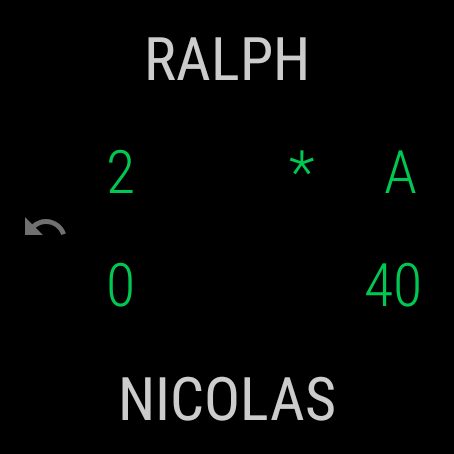 Screenshot 9: Tennis Math: score keeper and statistics tracker