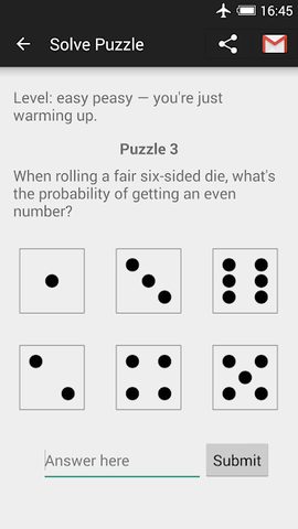 Screenshot 13: Probability Math Puzzles