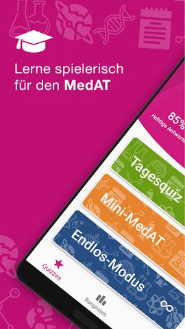 Screenshot 1: MedAT 2go by MEDBREAKER | MedAT-Vorbereitung