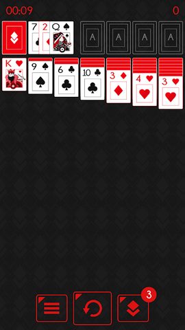 Screenshot 2: Solitaire - Klondike Redstone