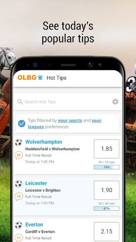 Screenshot 5: OLBG Sports Betting Tips – Football, Racing & more
