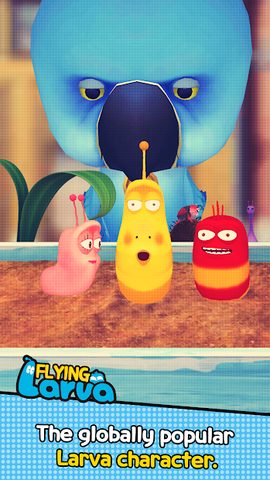 Screenshot 3: Flying LARVA