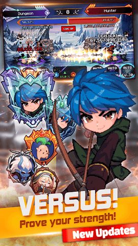 Screenshot 2: Dungeon & Hunter : Legendary Archer Pixel Idle RPG