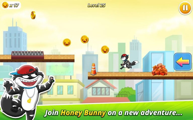 Screenshot 1: Honey Bunny – Run for Kitty