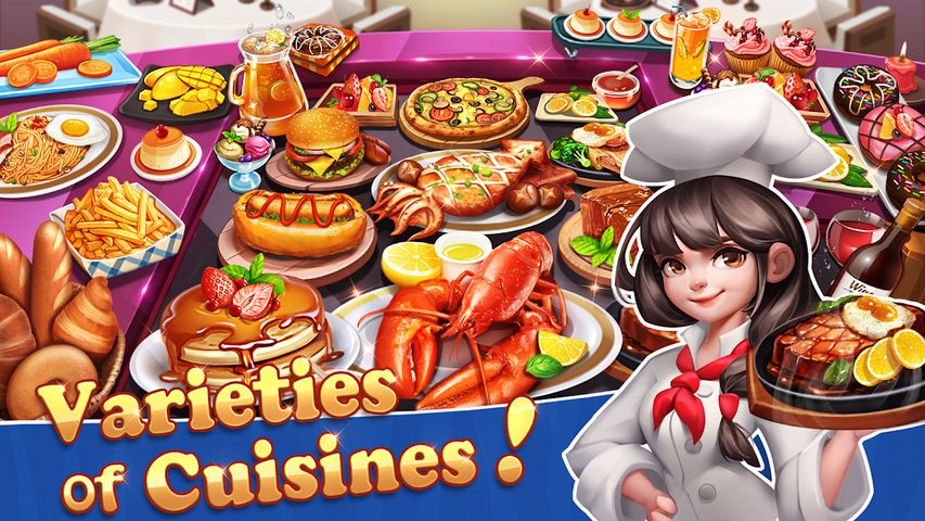 Screenshot 1: Cookingscapes: Tap Tap Restaur