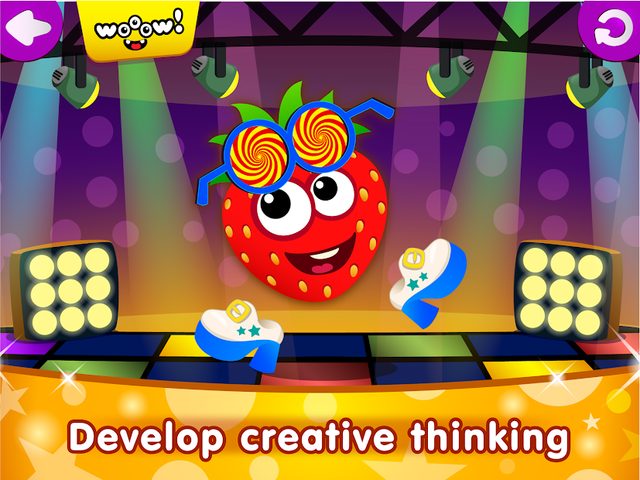 Screenshot 19: Funny Food DRESS UP games for toddlers and kids!😎