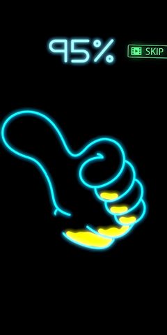 Screenshot 1: Neon Splash