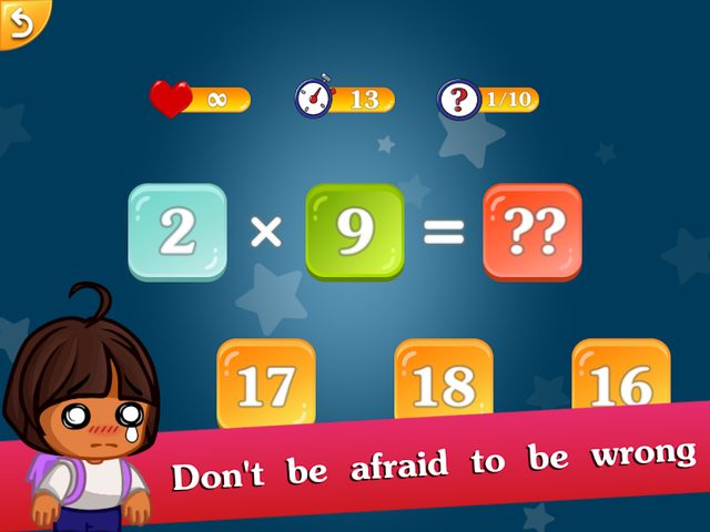 Screenshot 23: Math games for kids - Multiplication table (2х2)