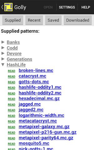 Screenshot 8: Golly