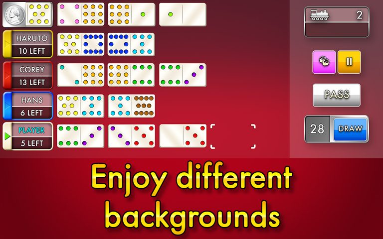 Screenshot 7: Mexican Train Dominoes Classic