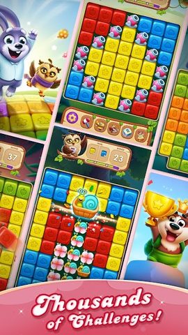 Screenshot 1: Puppy Blast™️ - pets puzzle ad