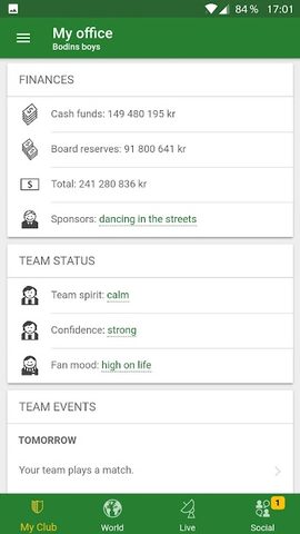 Screenshot 8: Hattrick Football Manager Game