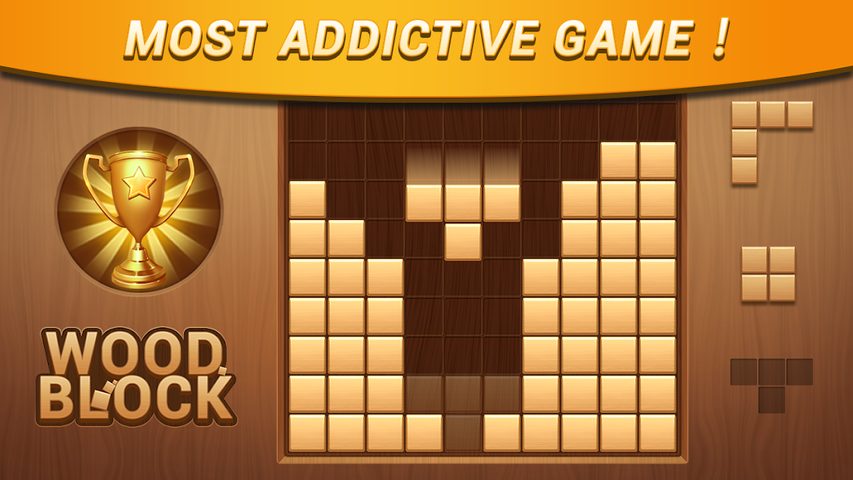 Screenshot 6: Wood Block - Classic Block Puzzle Game