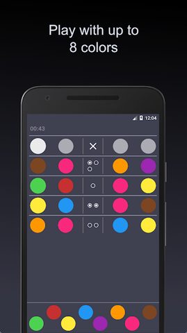 Screenshot 2: Mastermind with challenging Levels