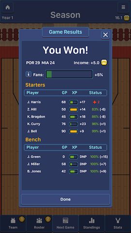 Screenshot 7: Hoop League Tactics