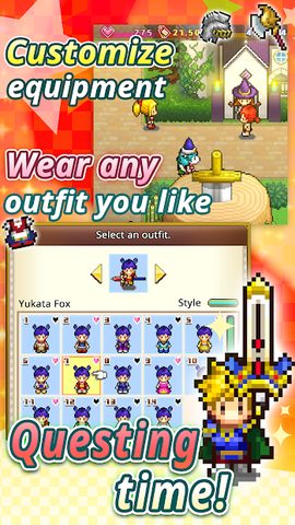 Screenshot 3: Quest Town Saga