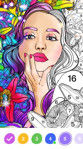 Screenshot 1: No.Paint: Relaxing Coloring