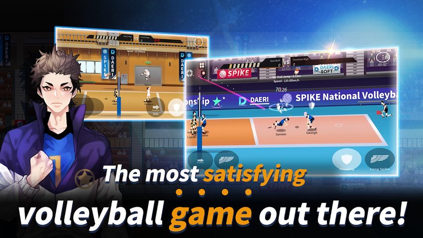 Screenshot 3: The Spike - Volleyball Story