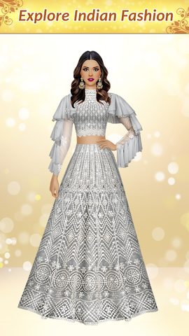 Screenshot 1: Indian Fashion Dressup Stylist