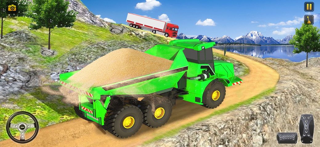 Screenshot 3: Construction Excavator Game 3d 4+