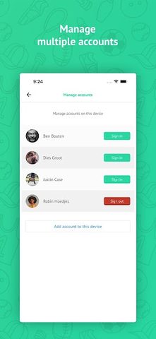Screenshot 3: Teamy: app for sports teams