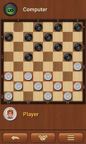 Screenshot 1: Brazilian Checkers