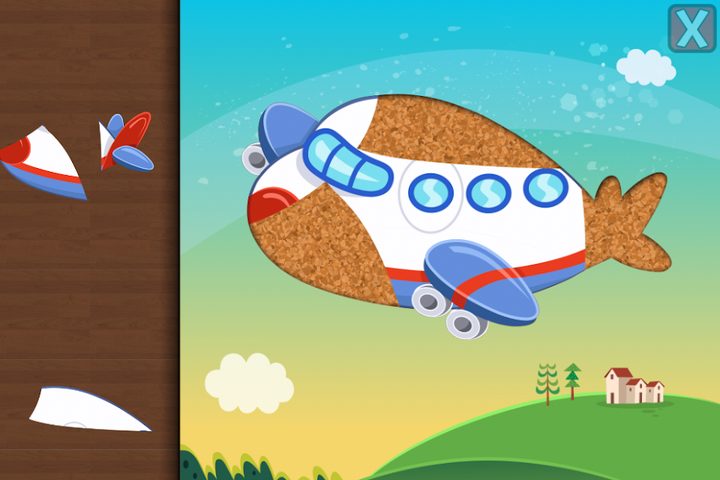 Screenshot 5: Trains Jigsaw Puzzles for Kids