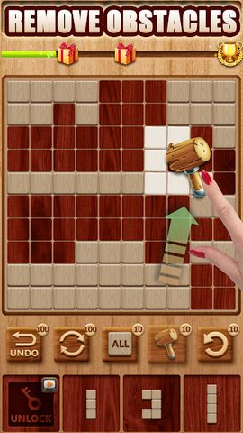 Screenshot 3: Wood Block Puzzle Plus