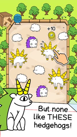 Screenshot 2: Hedgehog Evolution: Merge Idle