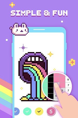 Screenshot 10: Paint by Number - Pixel Art