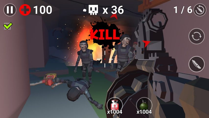 Screenshot 4: Pixel Zombie