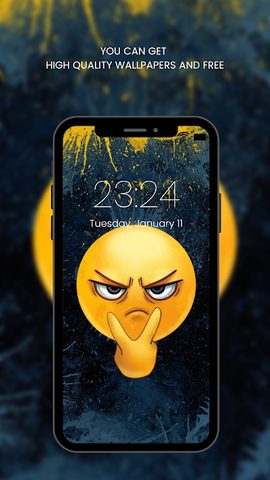 Screenshot 8: Cute Emoji Wallpaper HD